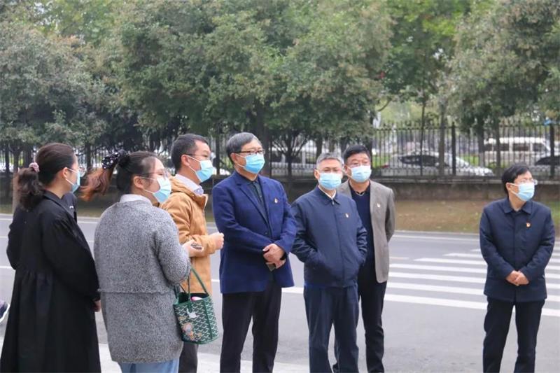 鄭州市委黨史學習教育第六巡回指導組到鄭州明泰參觀調(diào)研